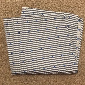 Seersucker pocket square